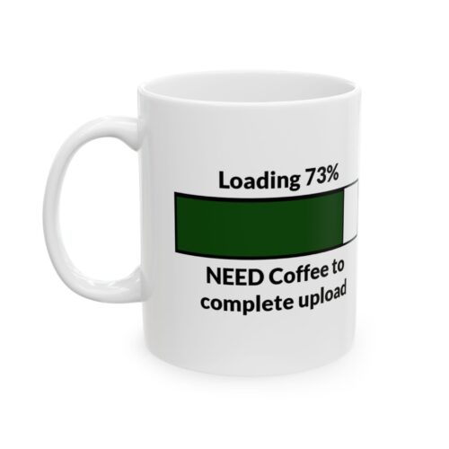 Funny Coffee Level Ceramic Mug - Perfect for Caffeine Lovers