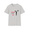 Motivational Fitness T-Shirt - 'Never Give Up' - Image 2