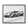 Feel the speed! Horizontal Framed Decor - Image 13