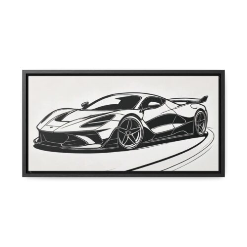 Feel the speed! Horizontal Framed Decor