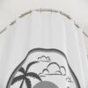 Tropical Wake UpShower Curtain - Image 3