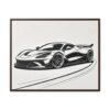 Feel the speed! Horizontal Framed Decor - Image 21
