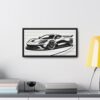 Feel the speed! Horizontal Framed Decor - Image 4
