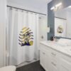 Tropical Sunrise shower curtain - Image 3