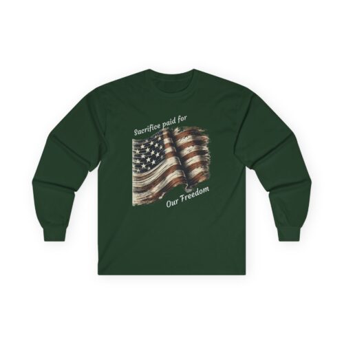 Sacrifice paid for our freedom