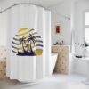 Tropical Sunrise shower curtain - Image 4