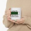 Funny Coffee Level Ceramic Mug - Perfect for Caffeine Lovers - Image 4