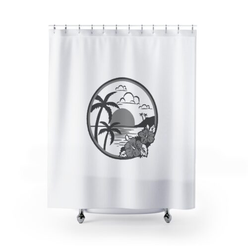 Tropical Wake UpShower Curtain