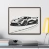 Feel the speed! Horizontal Framed Decor - Image 20