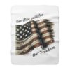 Freedom Sacrifice Fleece Blanket - Image 5