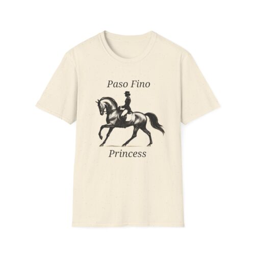 Paso Fino Princess Unisex Softstyle T-Shirt - Equestrian Tee for Horse Lovers