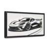 Feel the speed! Horizontal Framed Decor - Image 2