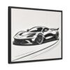 Feel the speed! Horizontal Framed Decor - Image 6