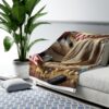 Couch Camo-Sherpa Fleece Blanket - Image 5