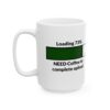 Funny Coffee Level Ceramic Mug - Perfect for Caffeine Lovers - Image 5