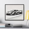 Feel the speed! Horizontal Framed Decor - Image 8