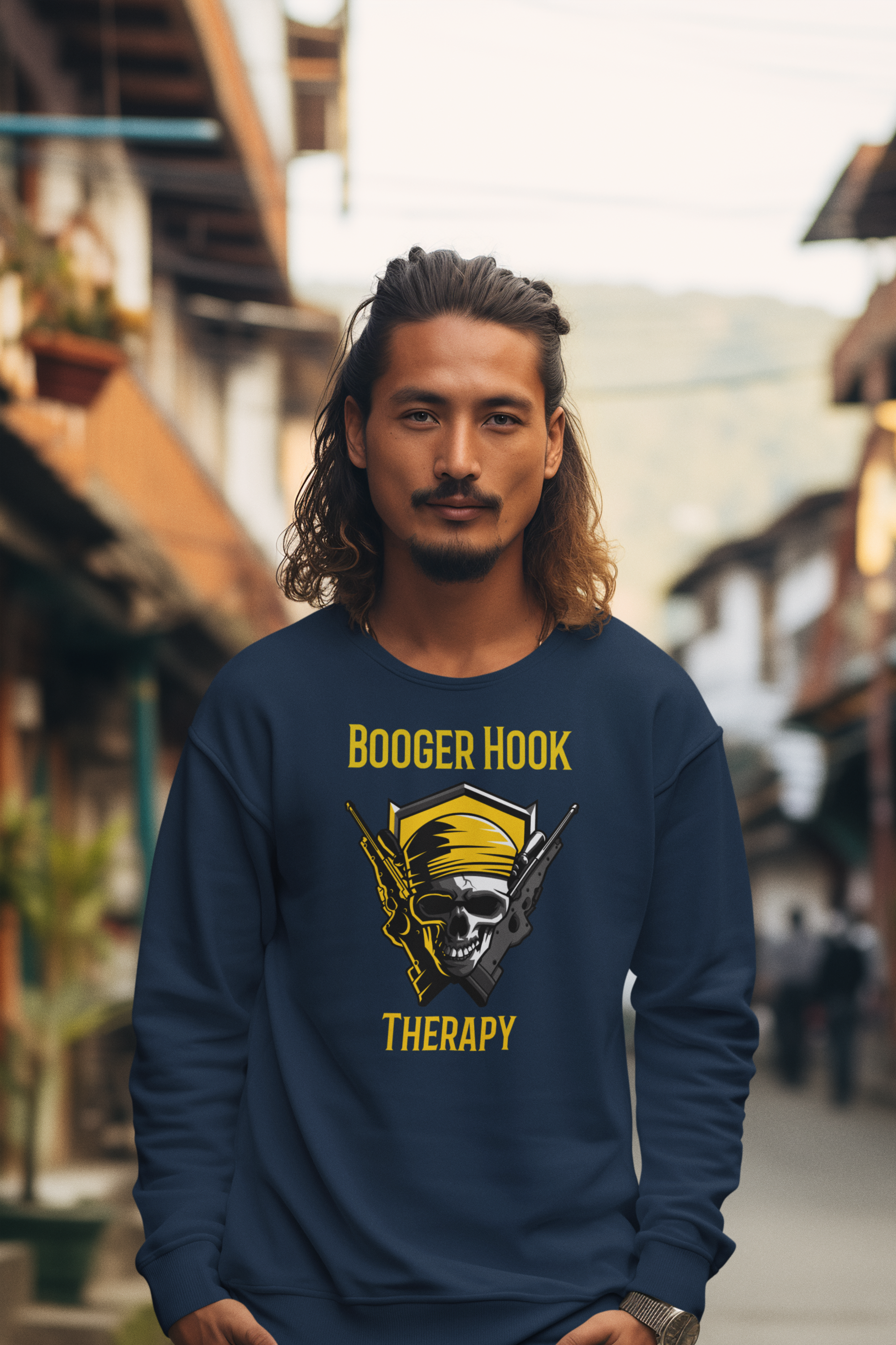Booger Hook Therapy sweatshirt