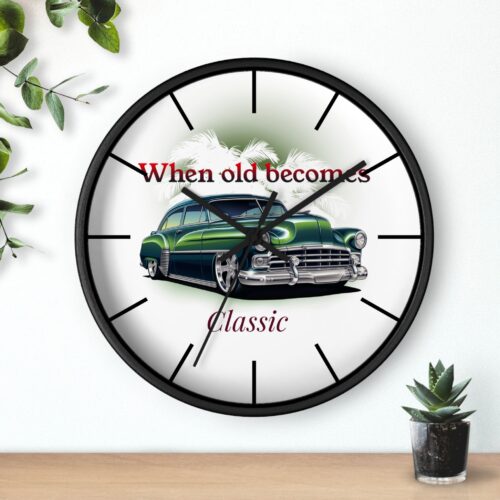 Classic Car Wall Clock