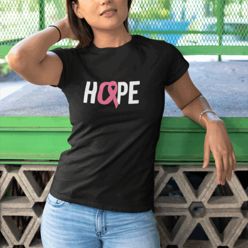 Hope Ribbon Cancer T-Shirt