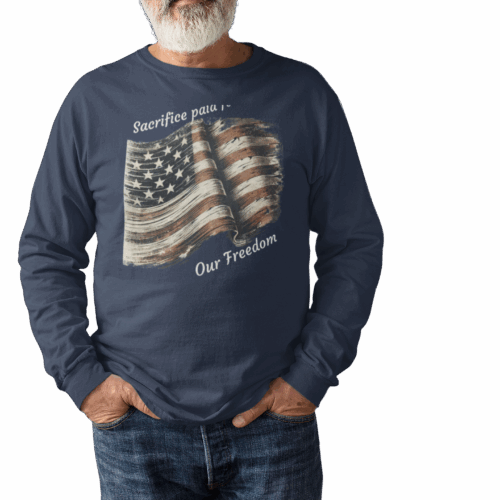 Sacrifice paid for our freedom Patriots Sweatshirt