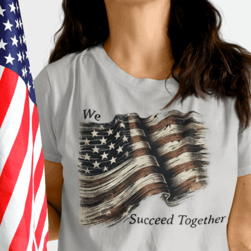We SucceedTogether Patriotic tshirt