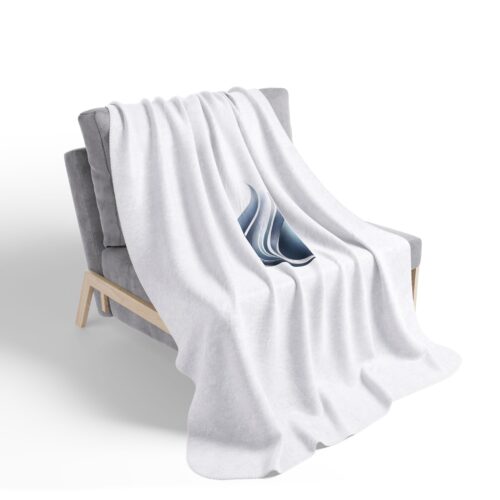 Teardrop Fleece Sherpa Blanket