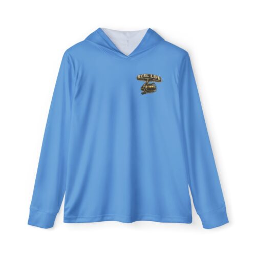 Fishing Hoodie — "Keeping It Reel" Men's Sports Warmup Hoodie