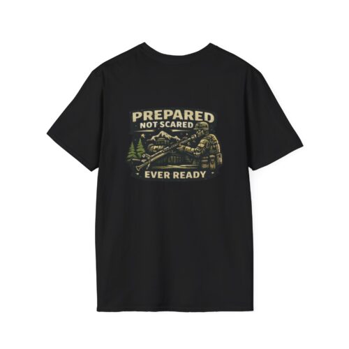 Prepared Not Scared T-Shirt — Ever Ready Tactical Outdoor Camping Tee