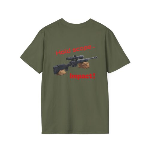 Target Range T-Shirt — Tactical Chest Graphic